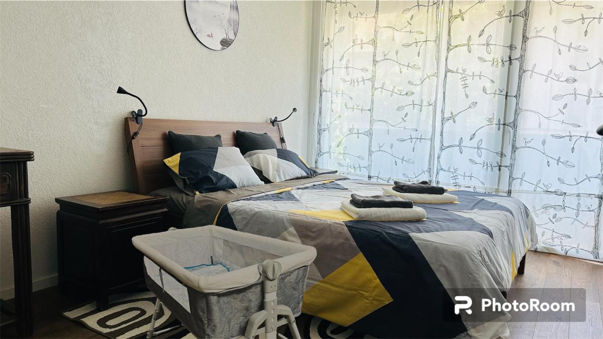 Appartement Charme Mystique De La Chine, 4 Pers Max, Free Parking à Morges Extérieur photo